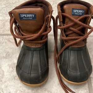 Toddler boys sperry boots